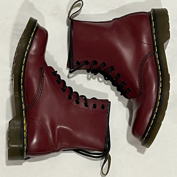 Dr. Martens 1460 | Size 8 | Cherry Red - Picture 1 of 7
